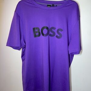 Hugo Boss Purple Shirt Sz XXL